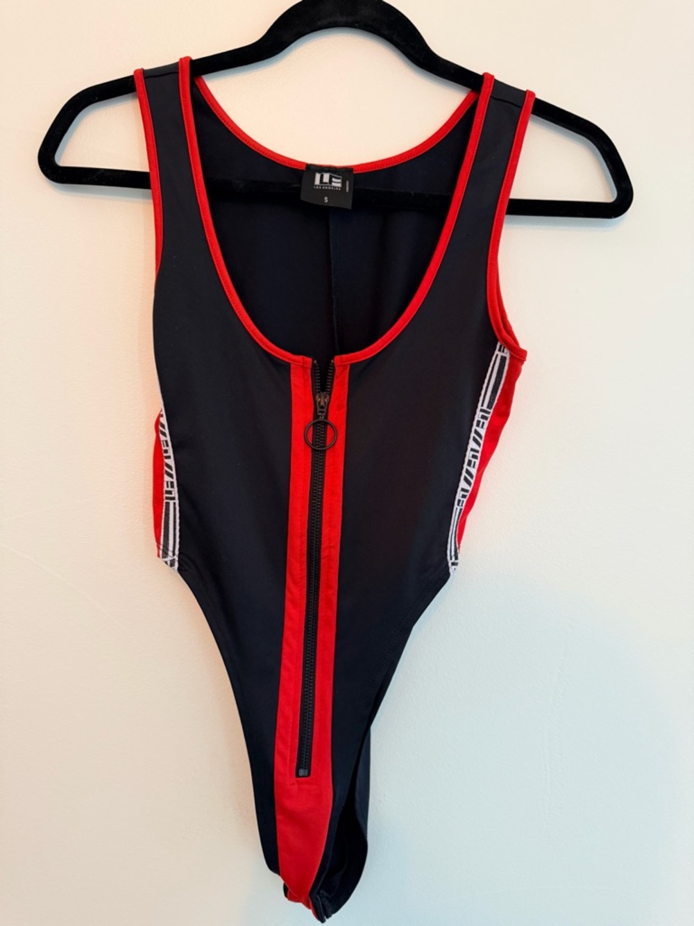 LF Los Angeles zipper bodysuit